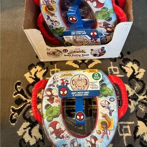 Marvel Spidey Potty Seat with Red Handles